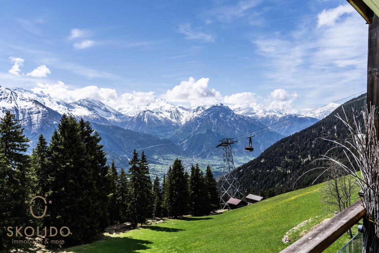 Haus Caroline, Riederalp Mitte Apartment Exterior foto