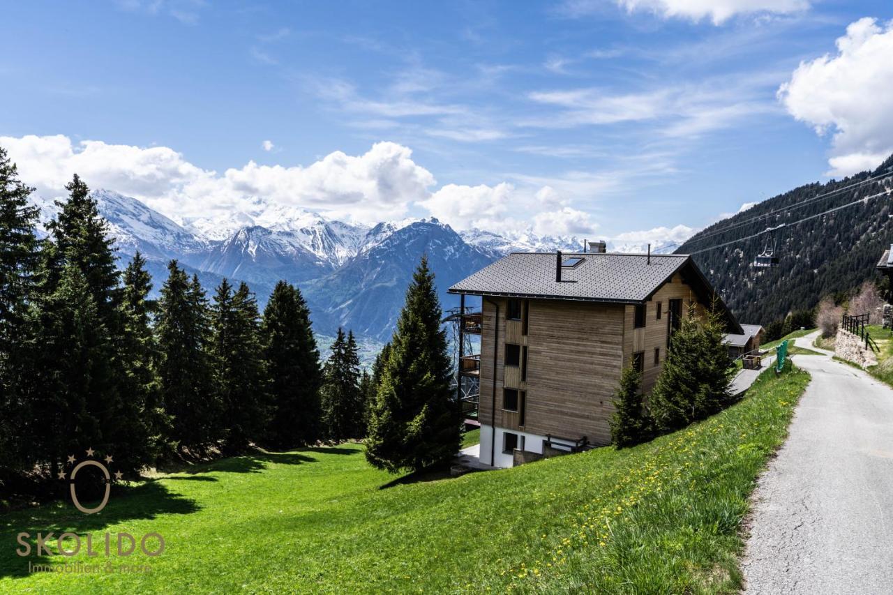 Haus Caroline, Riederalp Mitte Apartment Exterior foto