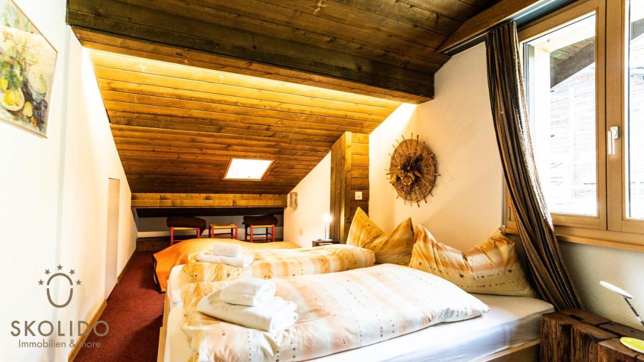 Haus Caroline, Riederalp Mitte Apartment Exterior foto